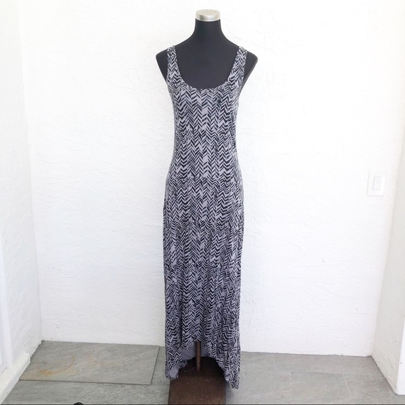 Evereve Dresses & Skirts - EVEREVE Thread 4 Thought Geometric Cotton Maxi Dress Beach Vacation